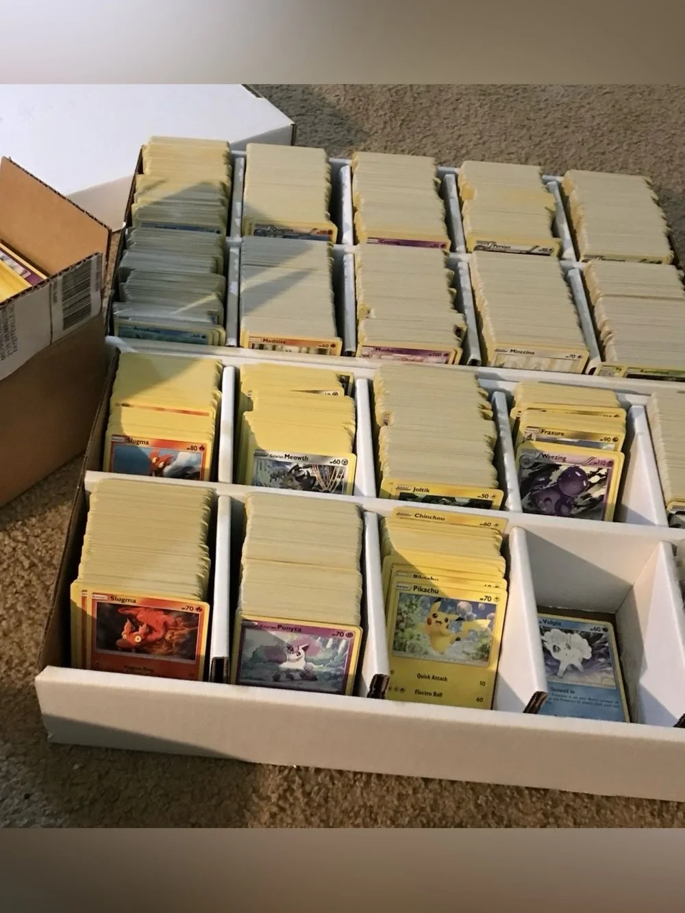 1000+ Uncommon/Common Pokemon Bulk Card Lot